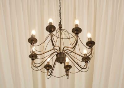Marquees.Com | Temporary warehouse and long term marquee hire Cheshire and North West | Marquee chandelier light