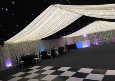 Marquees.Com | Temporary warehouse and long term marquee hire Cheshire and North West | Empty wedding marquee