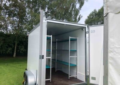 Marquees.Com | Temporary warehouse and long term marquee hire Cheshire and North West | Marquee fridge/freezer