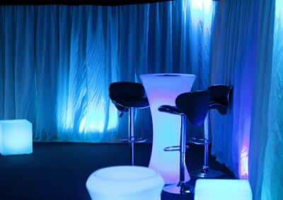 Marquees.Com | Temporary warehouse and long term marquee hire Cheshire and North West | LED furniture