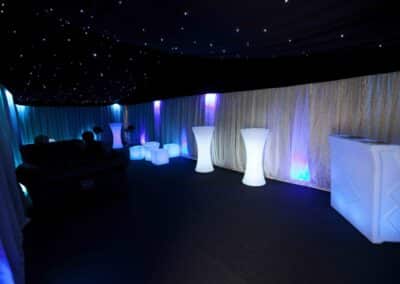Marquees.Com | Temporary warehouse and long term marquee hire Cheshire and North West | LED furniture