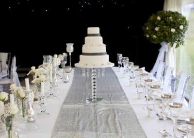 Marquees.Com | Temporary warehouse and long term marquee hire Cheshire and North West | Wedding cake