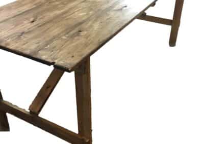 Marquees.Com | Marquee Hire Cheshire and North West | Vinatge trestle table