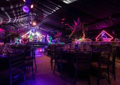 Marquees.Com | Temporary warehouse and long term marquee hire Cheshire and North West | Party marquee with lights