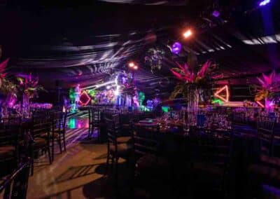 Marquees.Com | Temporary warehouse and long term marquee hire Cheshire and North West | Party marquee interior