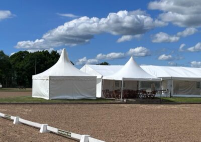 Marquees.Com | Modular and Clearspan Marquee Hire Cheshire and North West | Chinese hat pagoda marquees