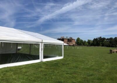 Marquees.Com | Modular and Clearspan Marquee Hire Cheshire and North West | Clear sided marquees
