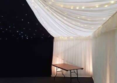 Marquees.Com | Modular and Clearspan Marquee Hire Cheshire and North West | Pealight canopy