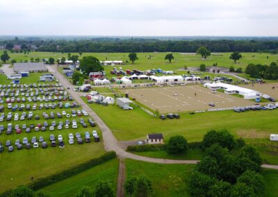 Marquees.Com | Modular and Clearspan Marquee Hire Cheshire and North West | Aerial view of marquees