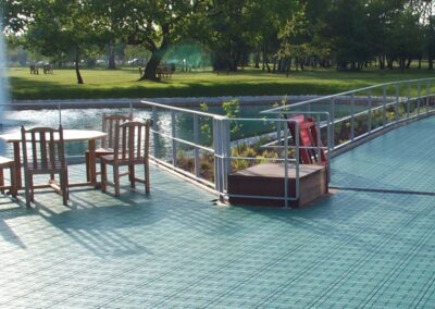 Marquees.Com | Modular and Clearspan Marquee Hire Cheshire and North West | River side