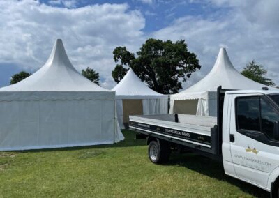 Marquees.Com | Modular and Clearspan Marquee Hire Cheshire and North West | Pagoda marquees